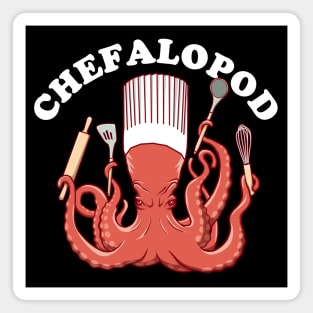 Chefalopod | Octopus Chef Magnet